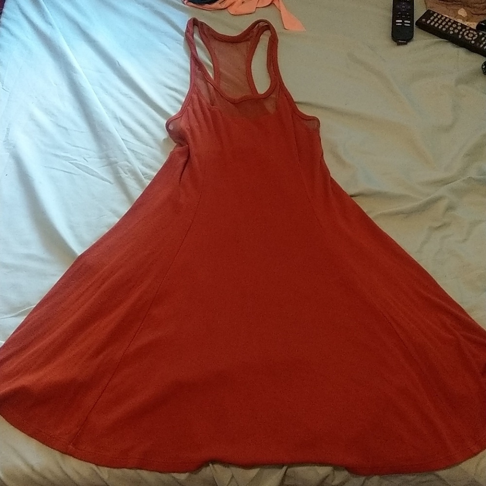 Burnt Orange Dress Urban Outfitters